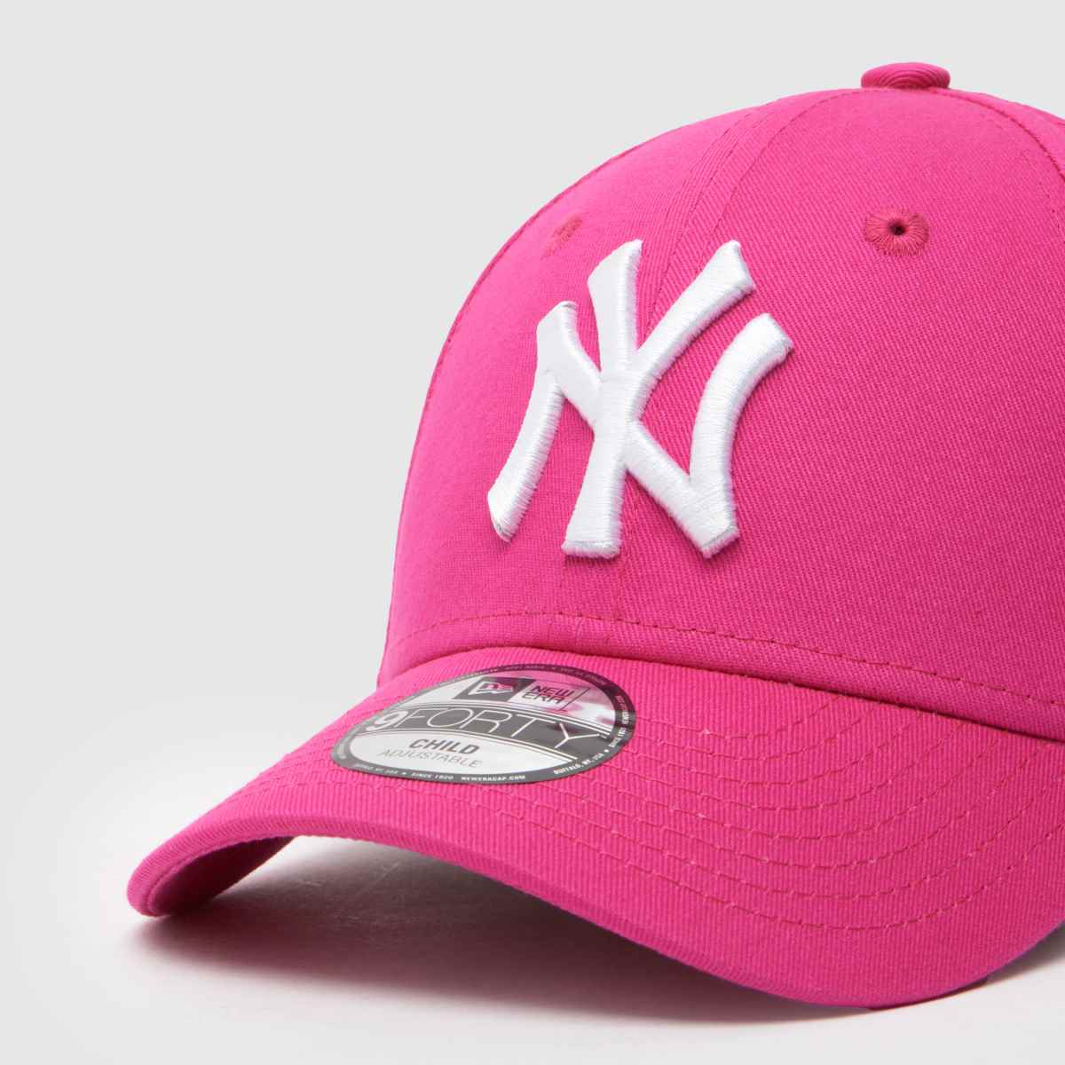New Era rosa barnliga 9forty-keps