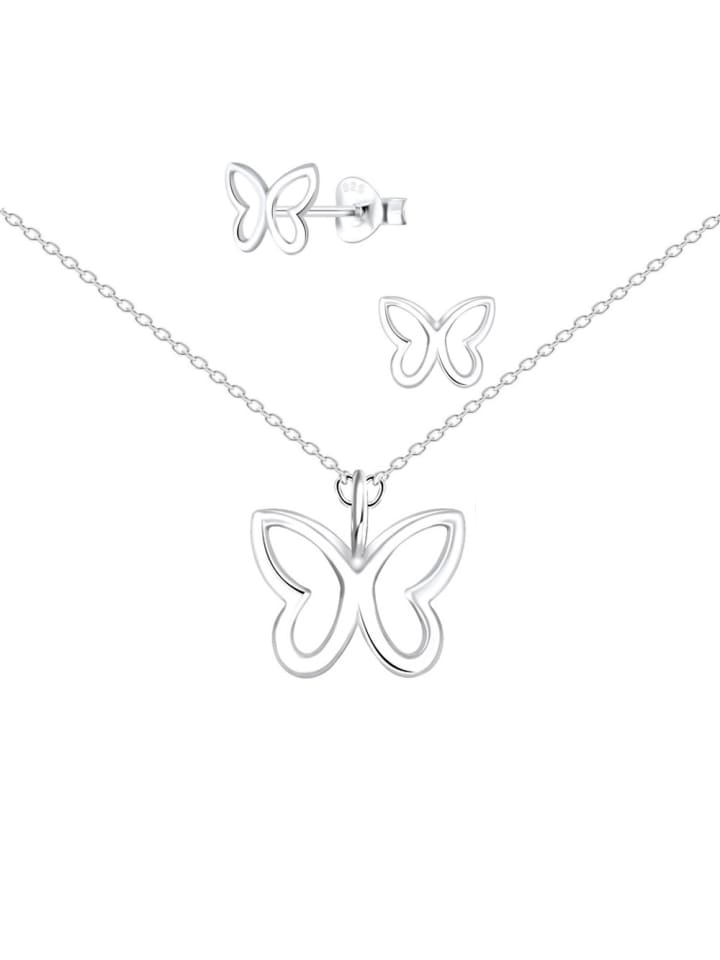 Alexander York Schmuckset SCHMETTERLING in 925 Sterling Silber, 4-tlg. günstig kaufen onesize