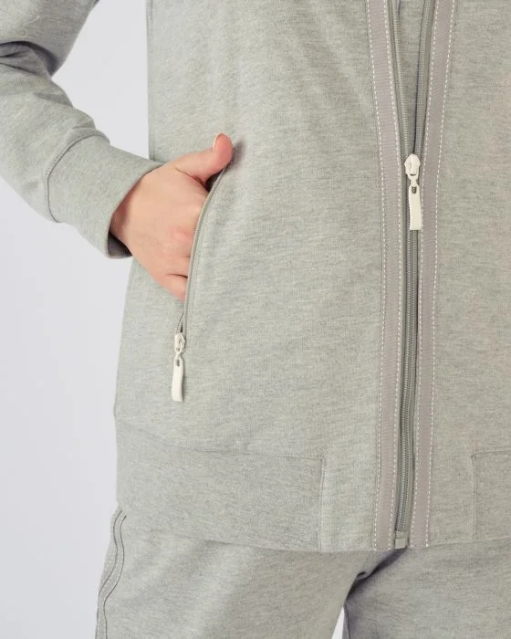 Veste de jogging zippée