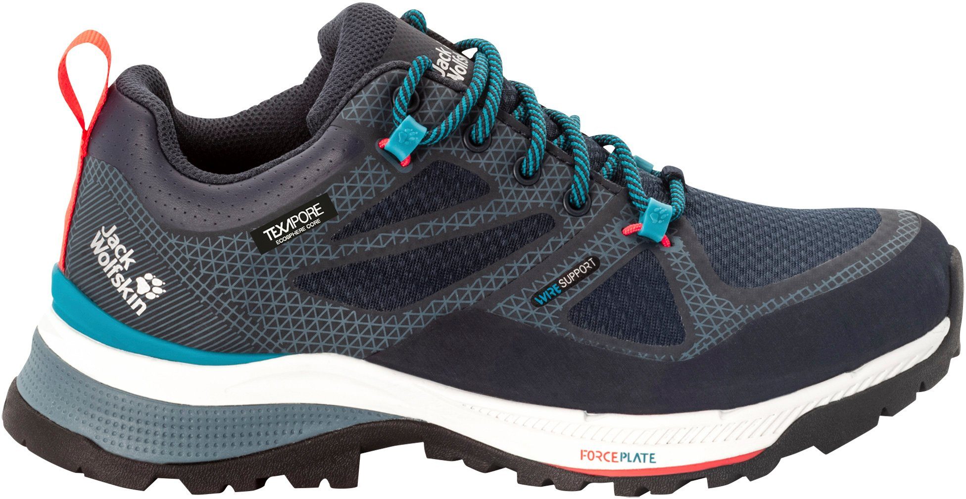 Jack Wolfskin FORCE STRIKER TEXAPORE LOW W Wanderschuh wasserdicht