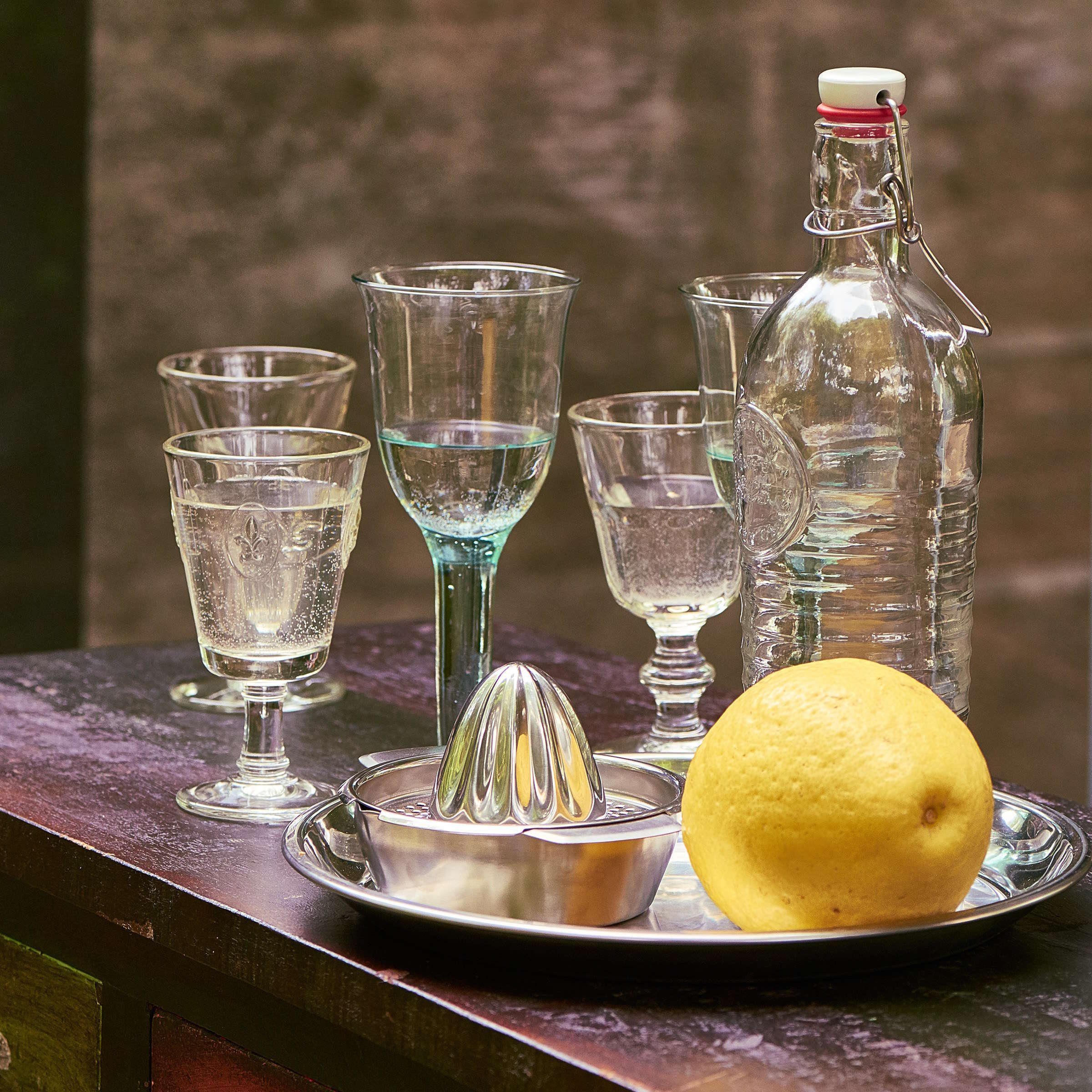 BUTLERS Zitruspresse MENUETT Fruchtpresse mit Schale