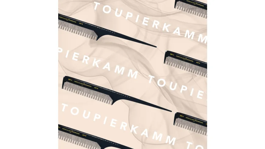 HERCULES Sägemann Toupierstielkamm Naturkautschuk