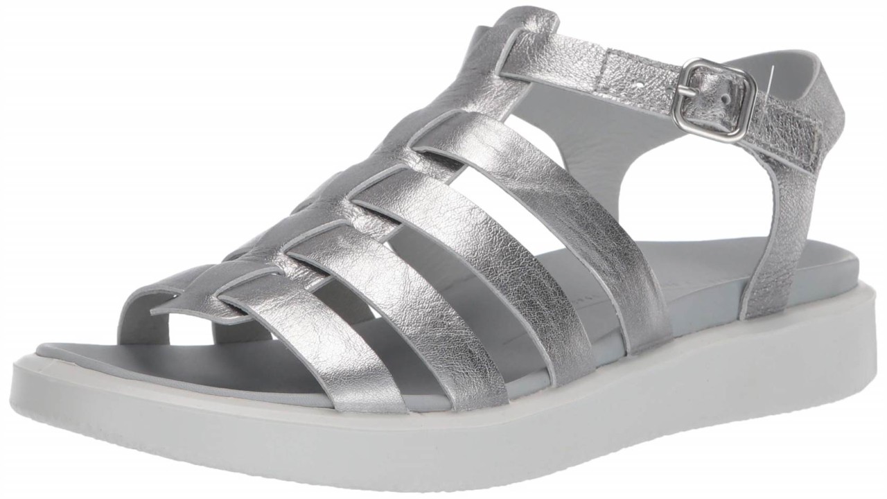 ECCO Klassische Sandalen silber