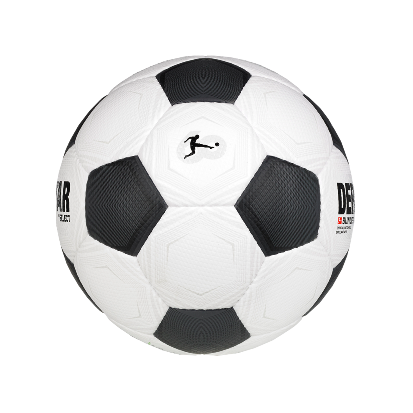 Derbystar Bundesliga Brillant APS Classic v23 Spielball 2023/2024 Weiss Schwarz F023