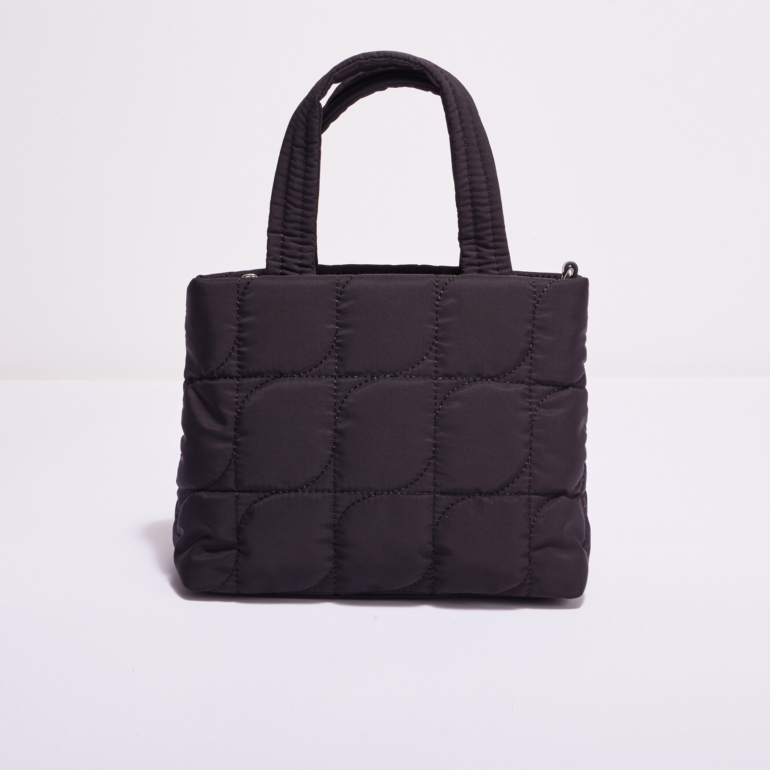 Sac carré matelassé noir femme | Cache Cache