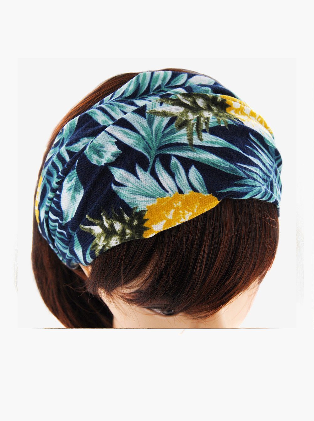 axy Haarband Haarband und Scrunchie Haargummis Set, 2er Set, 2-tlg., Damen Stirnband für Yoga und Sport Zopfhalter Hairband