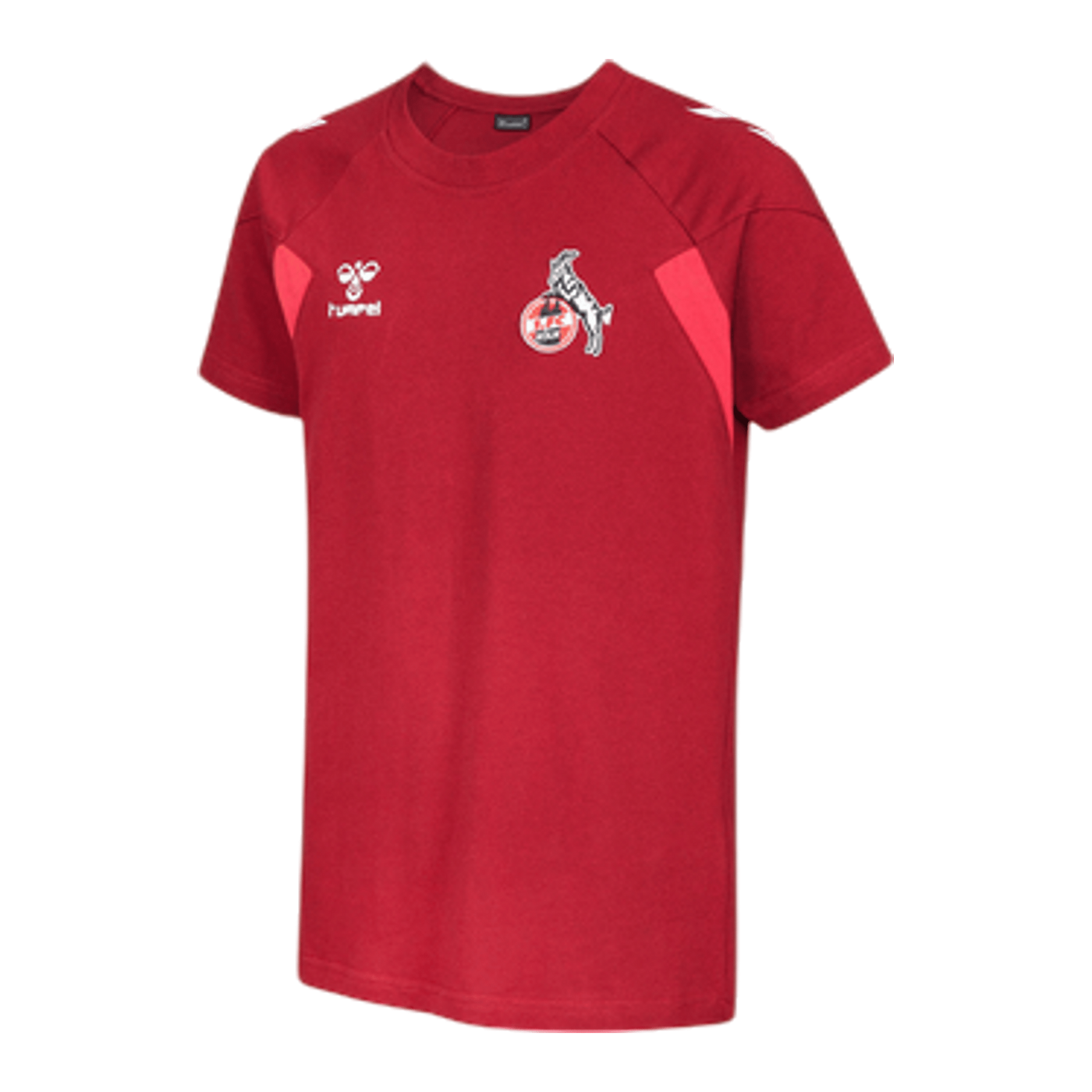 Hummel 1. FC Köln Travel T-Shirt 2023/2024 Rot F3079
