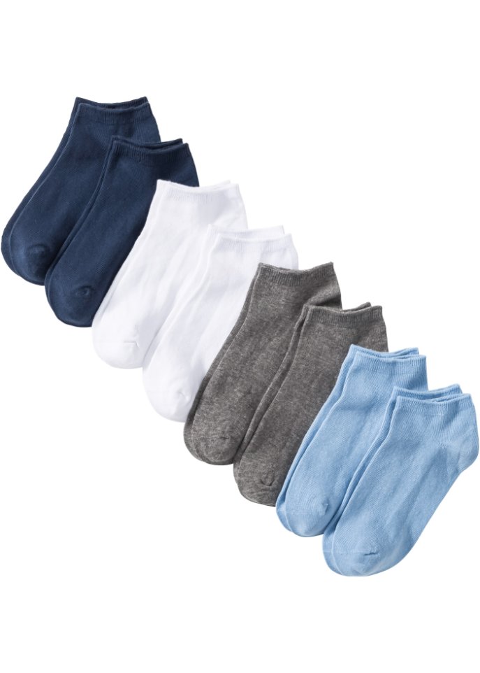 Sneakersocken (8er Pack) mit Bio-Baumwolle