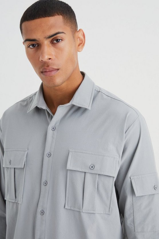 Ma1 Stretch-Overshirt
