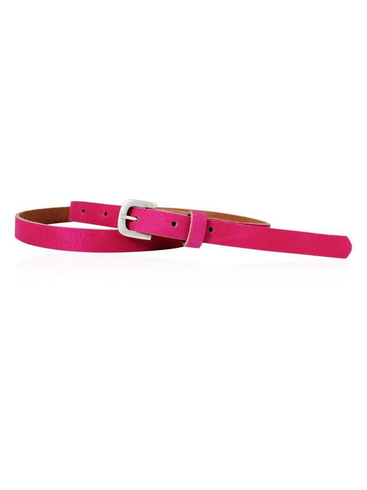 FRONHOFER schmaler Damengürtel in Pink günstig kaufen