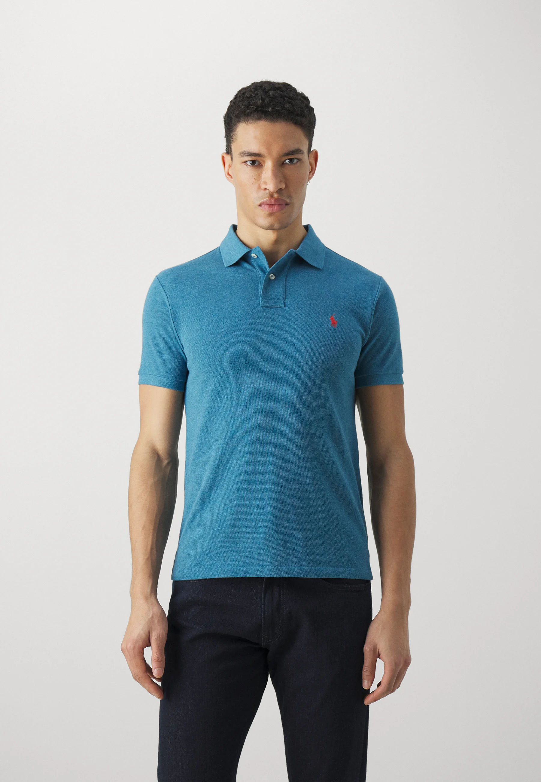 Polo Ralph Lauren SLIM FIT MESH SHIRT - Polo