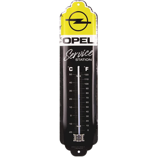 Nostalgic Art Retro Thermometer, Motiv "Opel - Service Station", 1 Stück - ATU