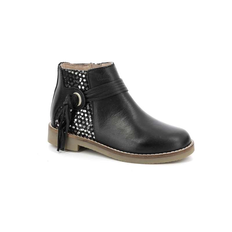 Boots cuir Wizia
