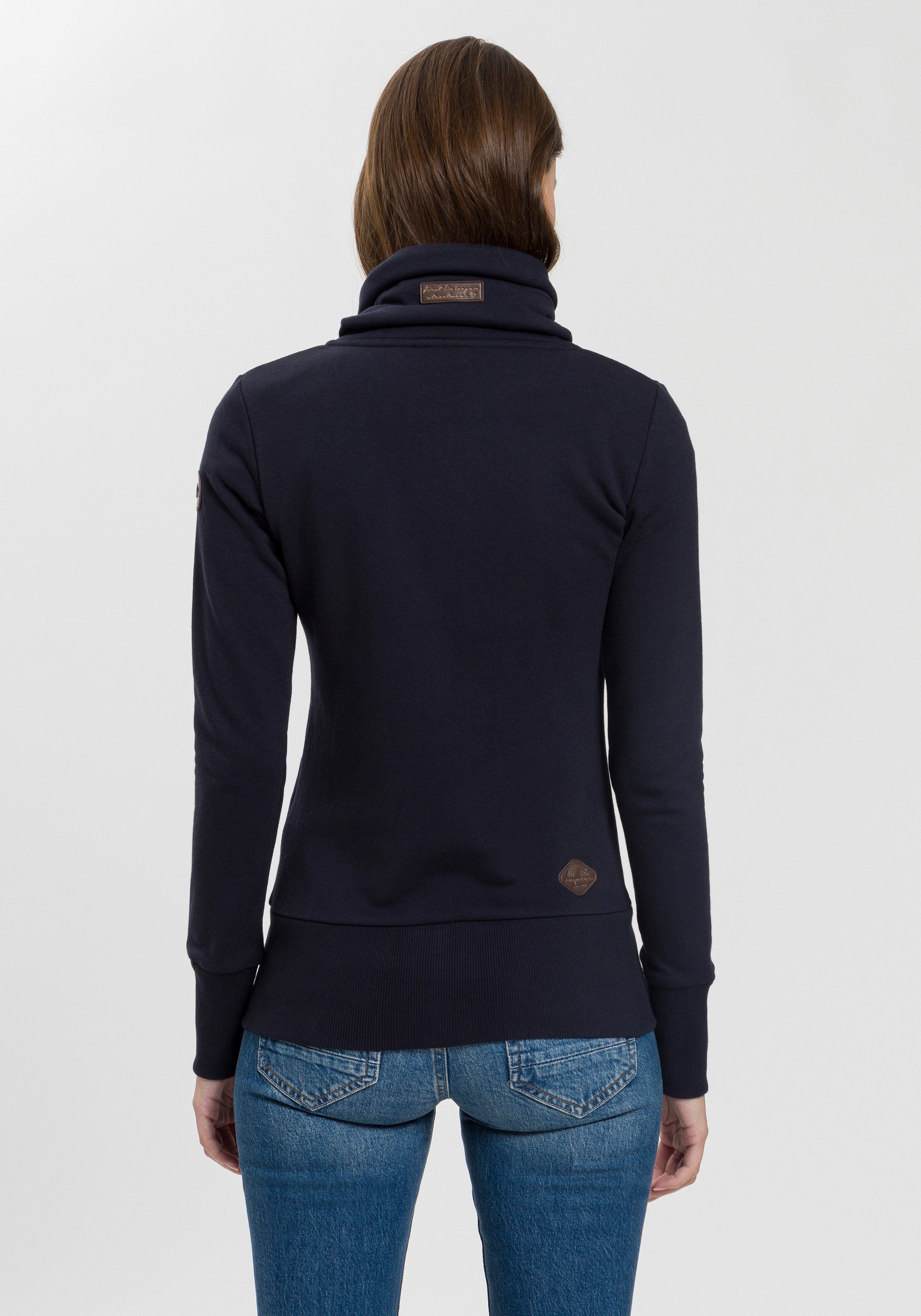 Ragwear Sweatjacke RYLIE ZIP O Jacke mit extra breiten Bündchen