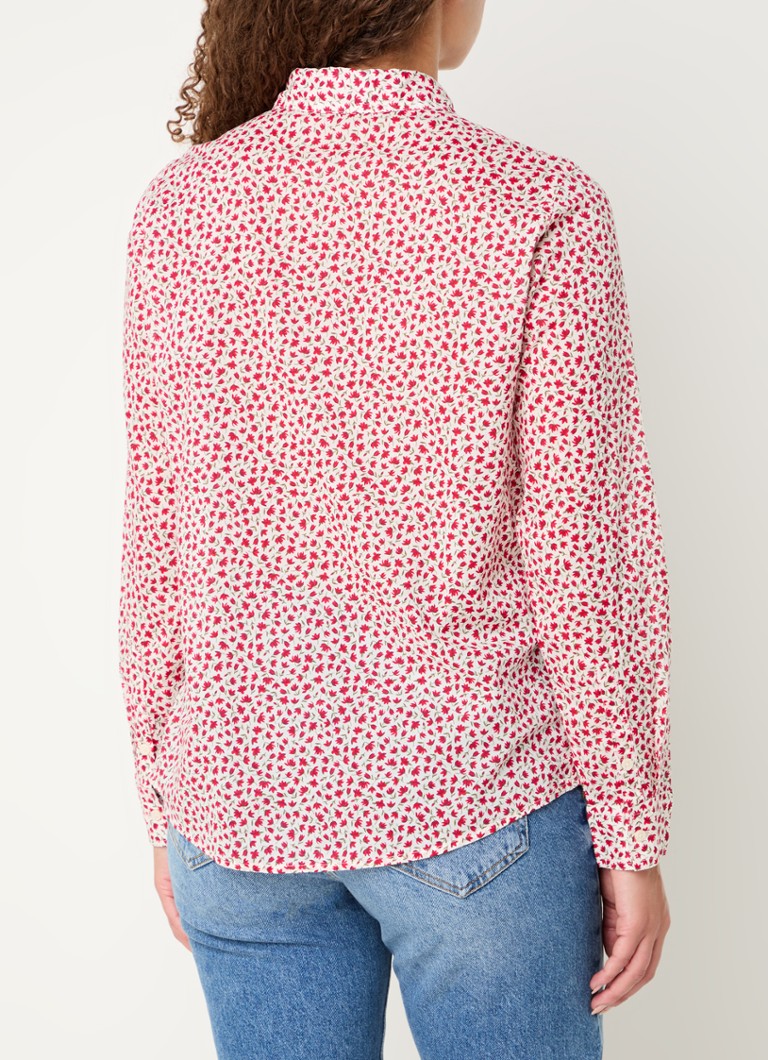 Benetton  Blouse met print en stretch