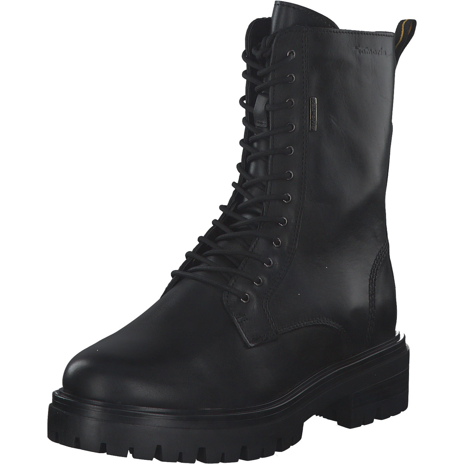 Tamaris 26286, Schnürstiefeletten, Damen, Black