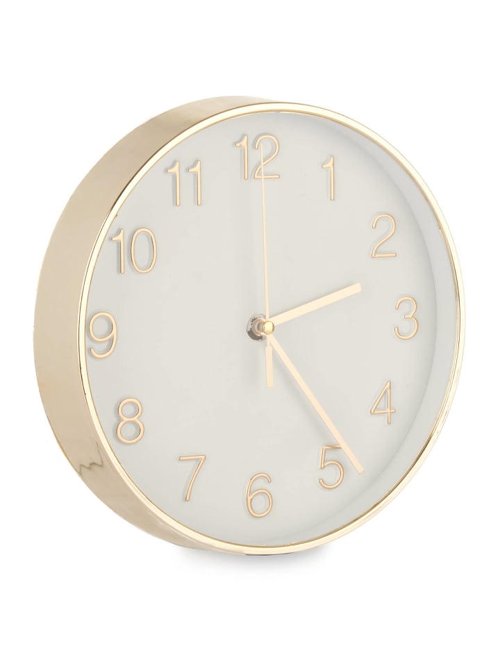 GIFTDECOR Wanduhr in gold günstig kaufen onesize