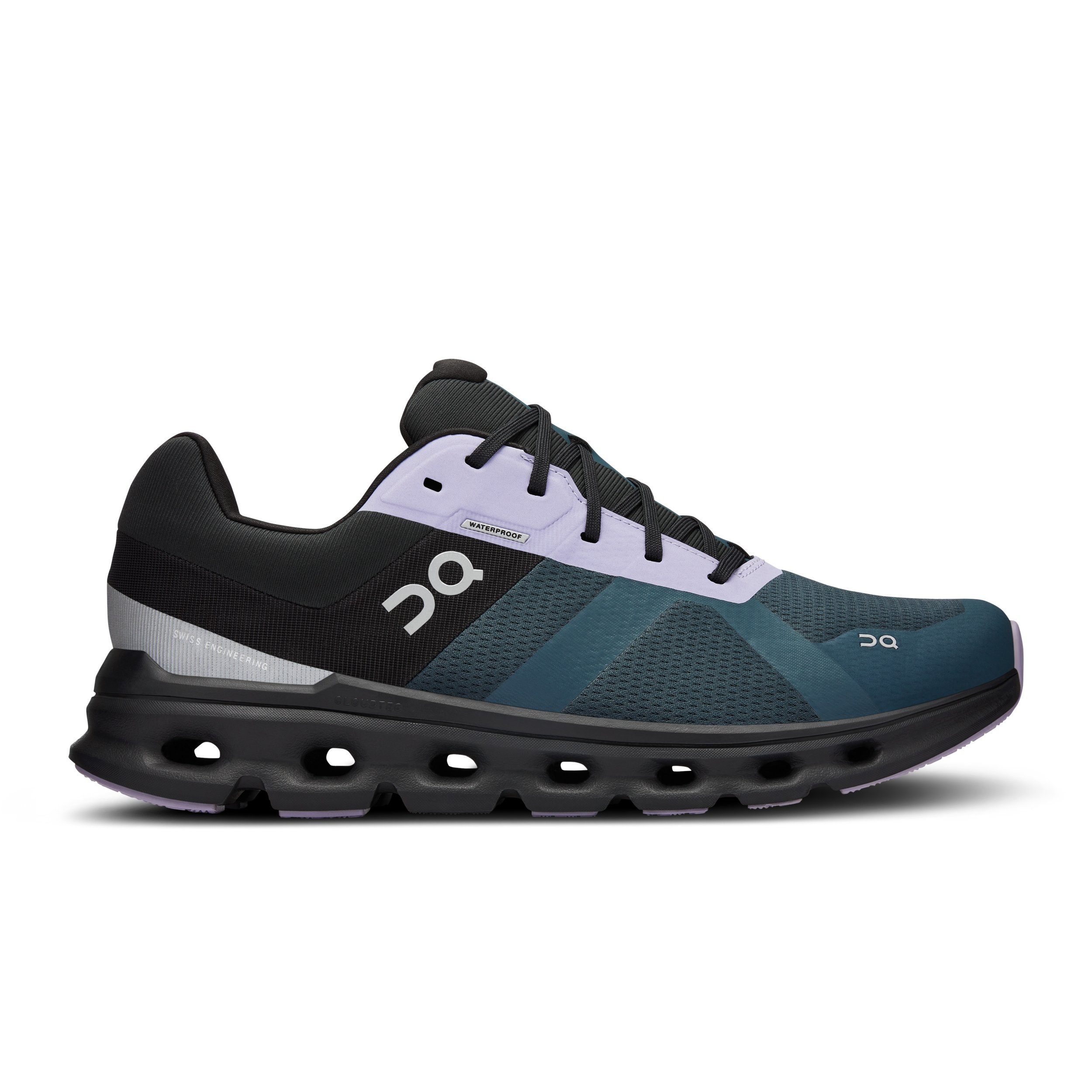 ON RUNNING Cloudrunner Waterproof STONE, BLACK Laufschuh
