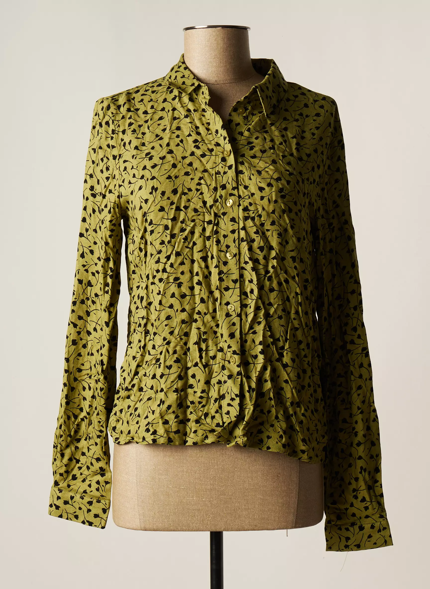 Vila Chemisiers Femme couleur vert
