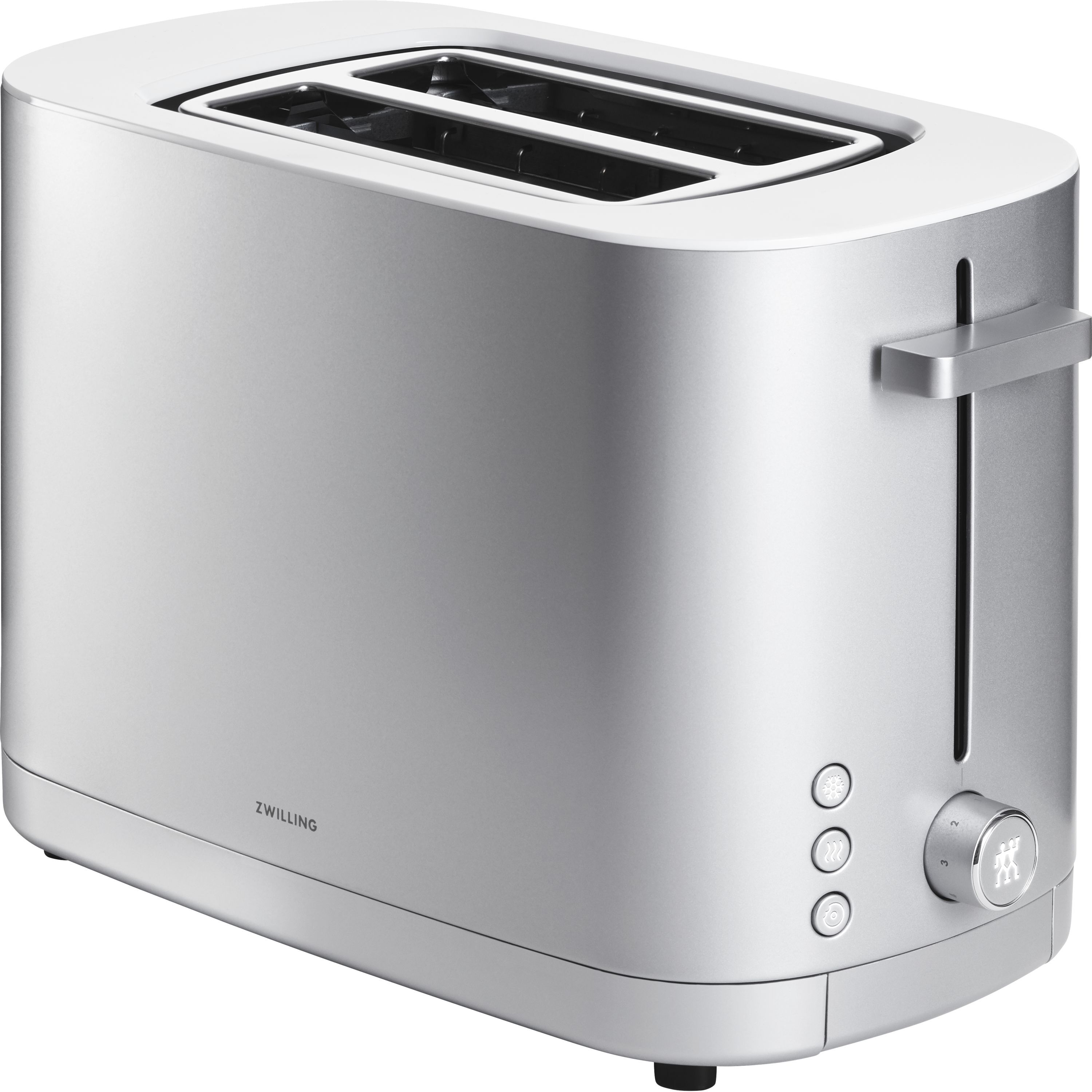 Toaster, 2 Schlitze kurz, Silber