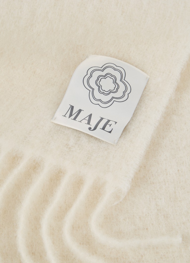 Maje  Sjaal in alpaca wolblend 200 x 30 cm