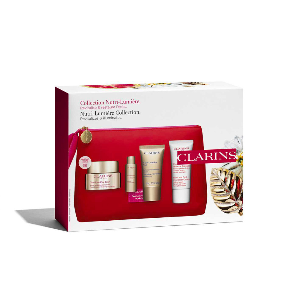 Clarins Coffret Noël Nutri Lumière Soin visage anti-âge, anti-rides dès 60 ans Coffret
