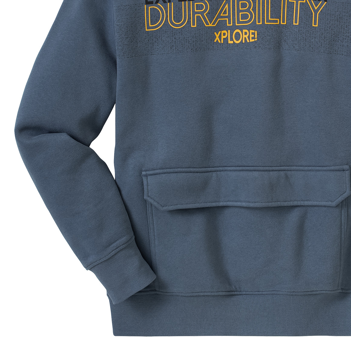 Jungen Hoodie mit Print