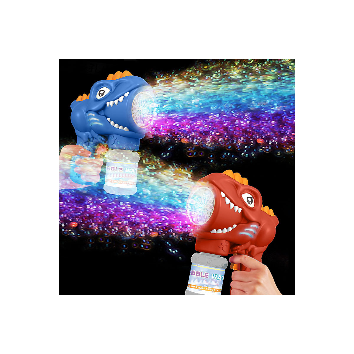 Seifenblasen Maschine Kinder Outdoor Blasen Spielzeug Kinder Elektrische 10 Loch Dinosaurier Bubble Gun Spielzeug für Kinder