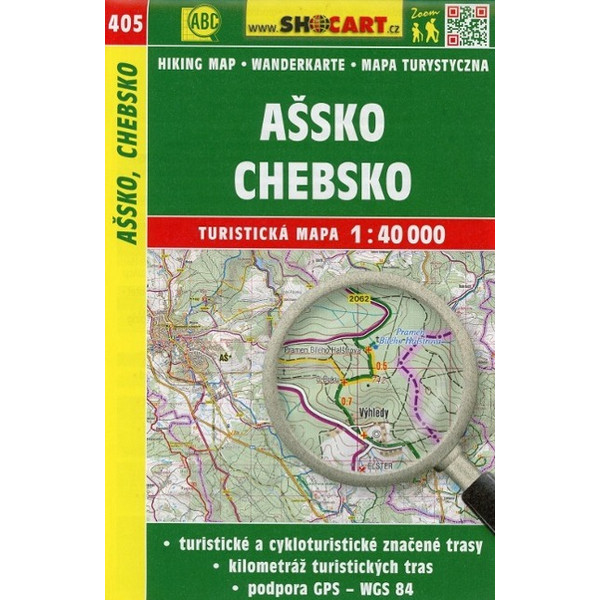 Wanderkarte Tschechien Assko, Chebsko 1 : 40 000 - Wanderkarte