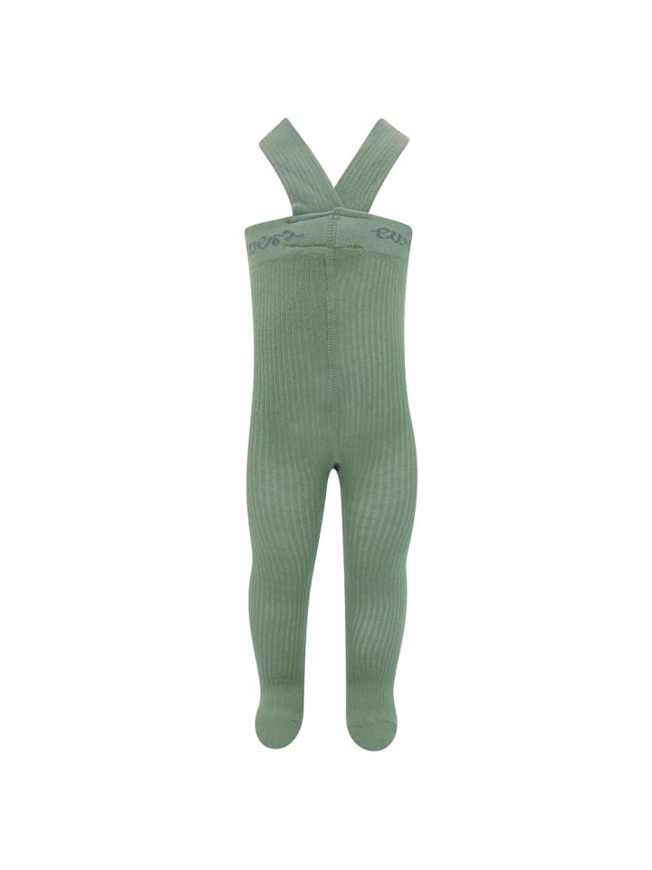 ewers Strumpfhose Rippe mit Trägern in schilf günstig kaufen