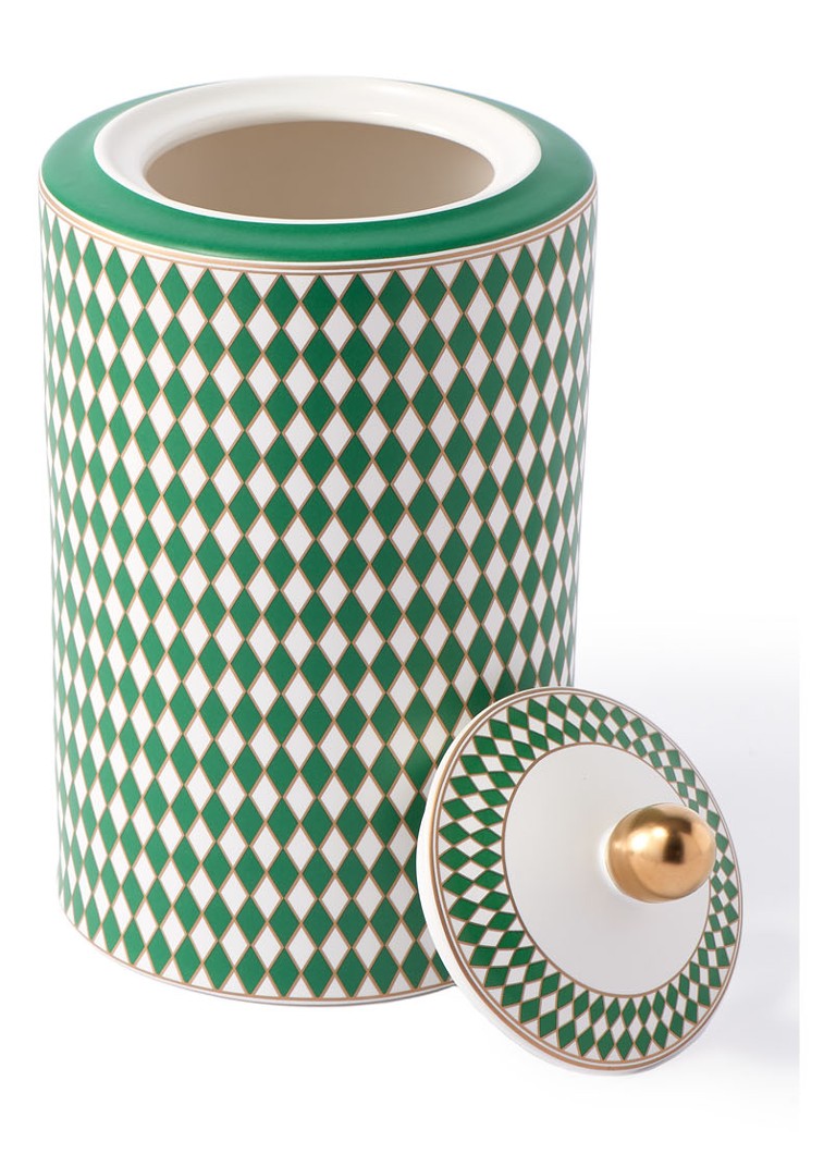 POLSPOTTEN Chess storage jar 26 cm