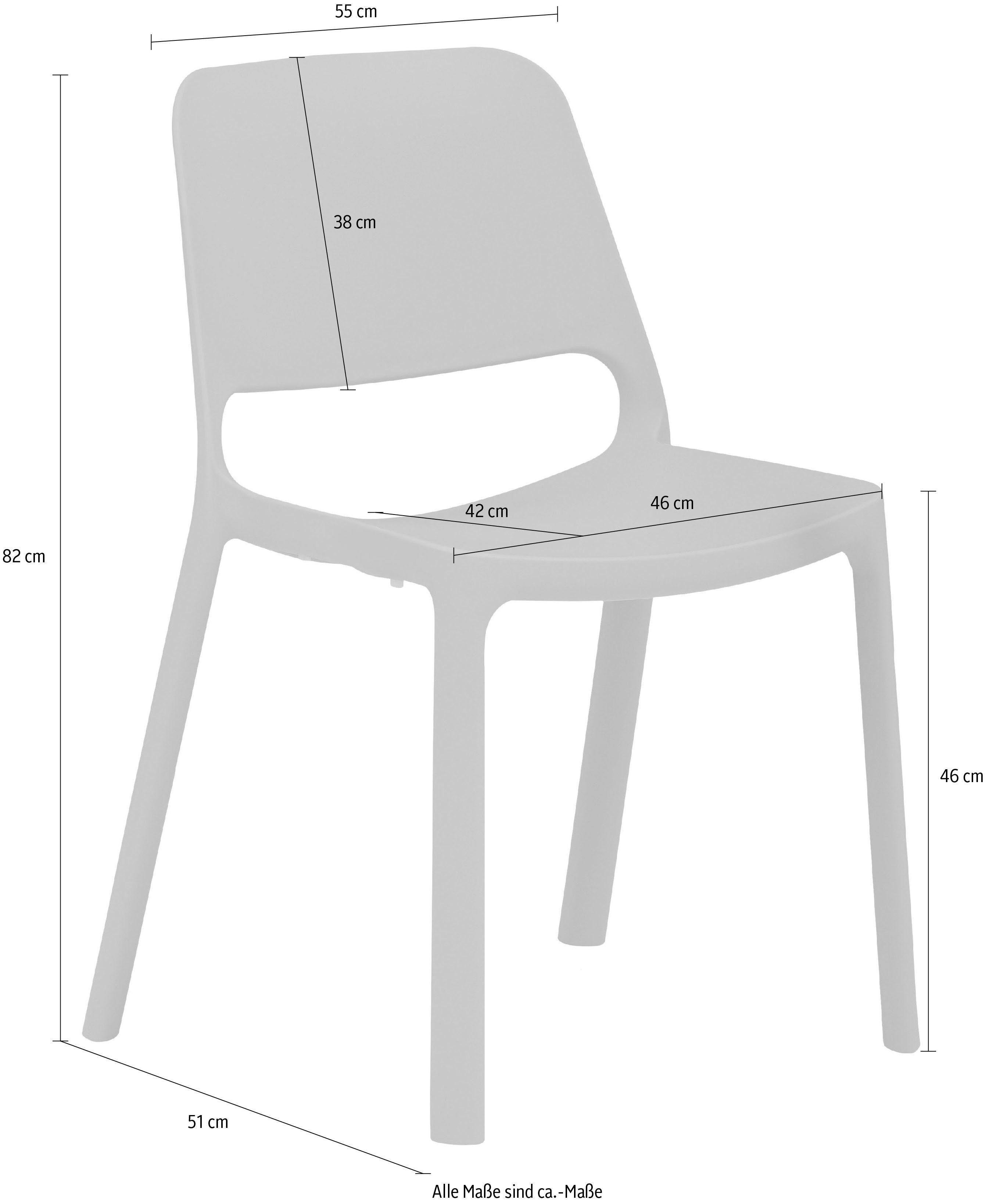 Mayer Sitzmöbel Stapelstuhl 2050, Outdoor