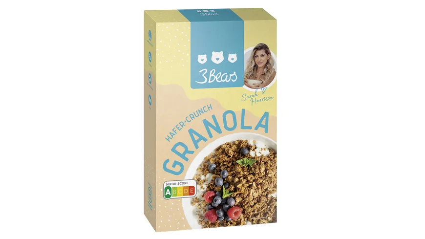 3Bears Granola Hafer Crunch 325 g