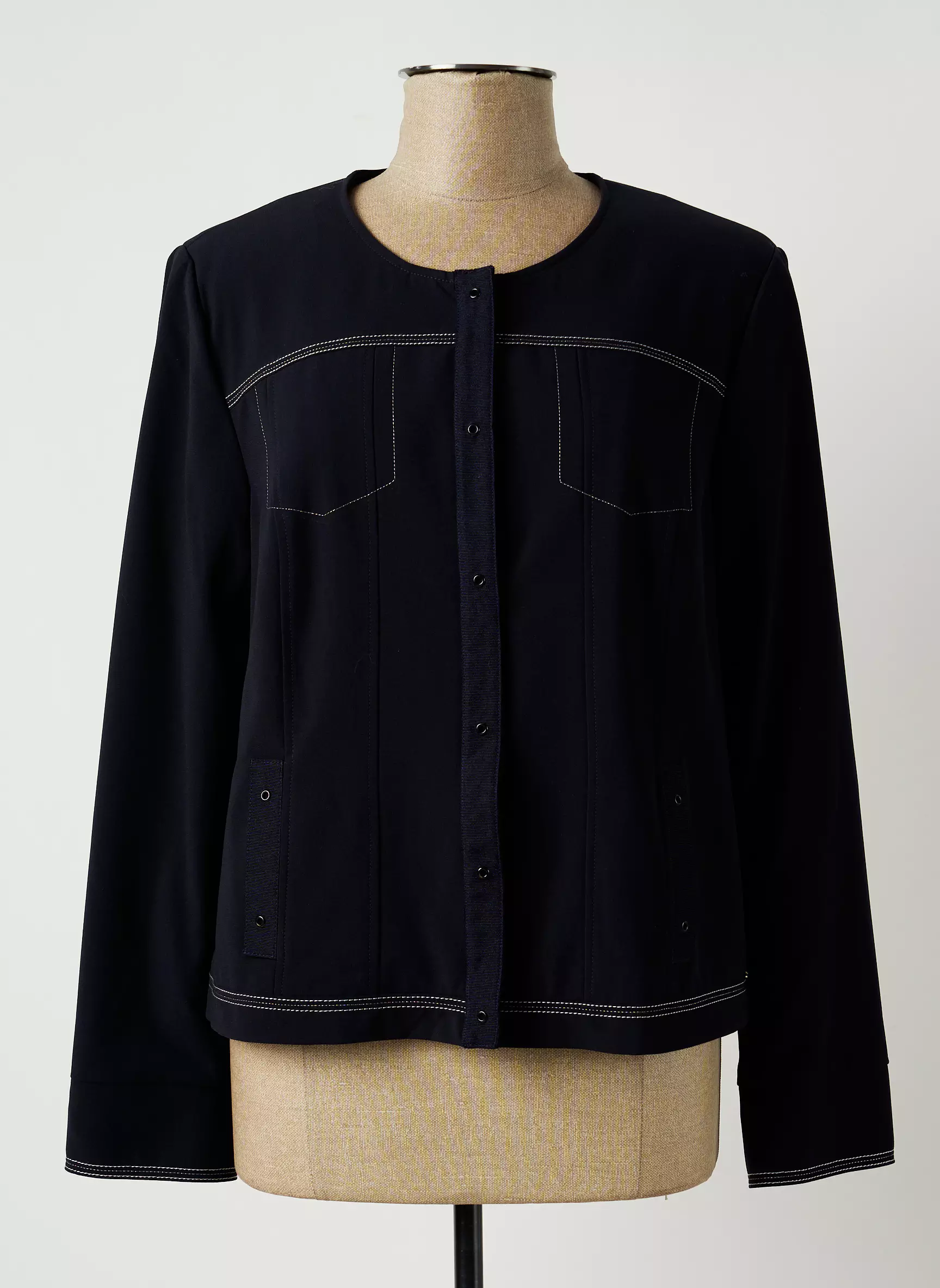 Diane Laury Vestecasual Femme couleur bleu