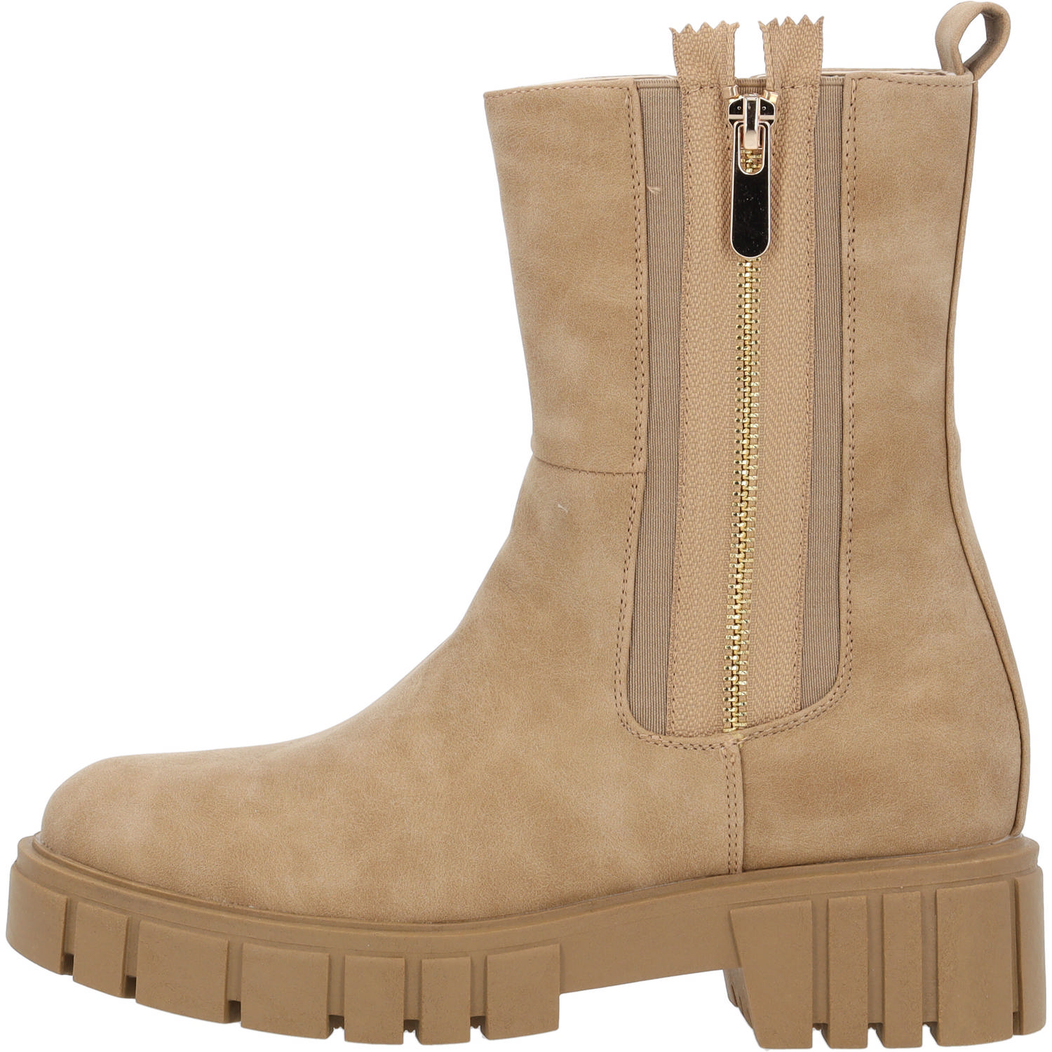 Palado Laxkal, Chelsea Boots, Damen, Beige