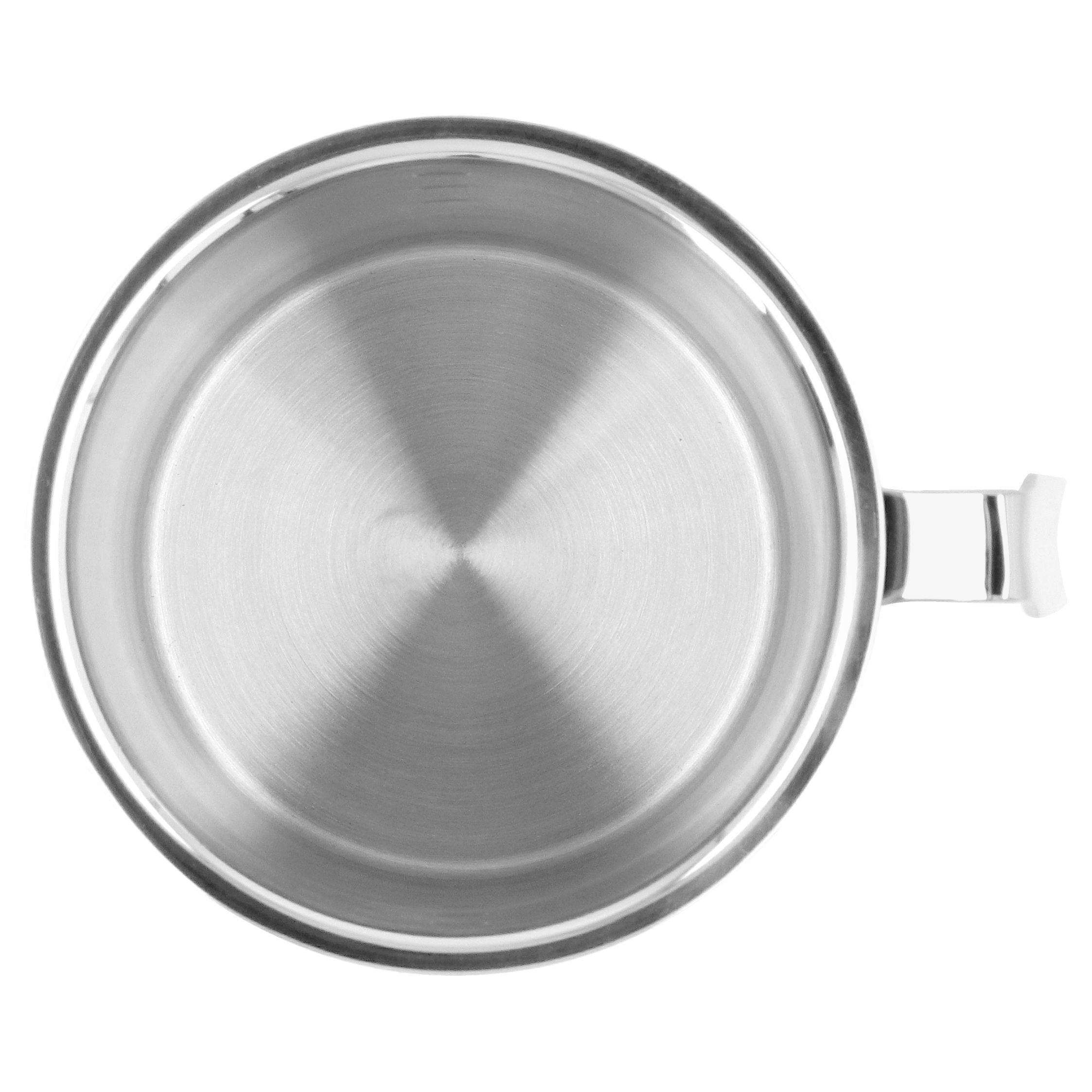 Stieltopf 10 cm, 18/10 Edelstahl, Silber