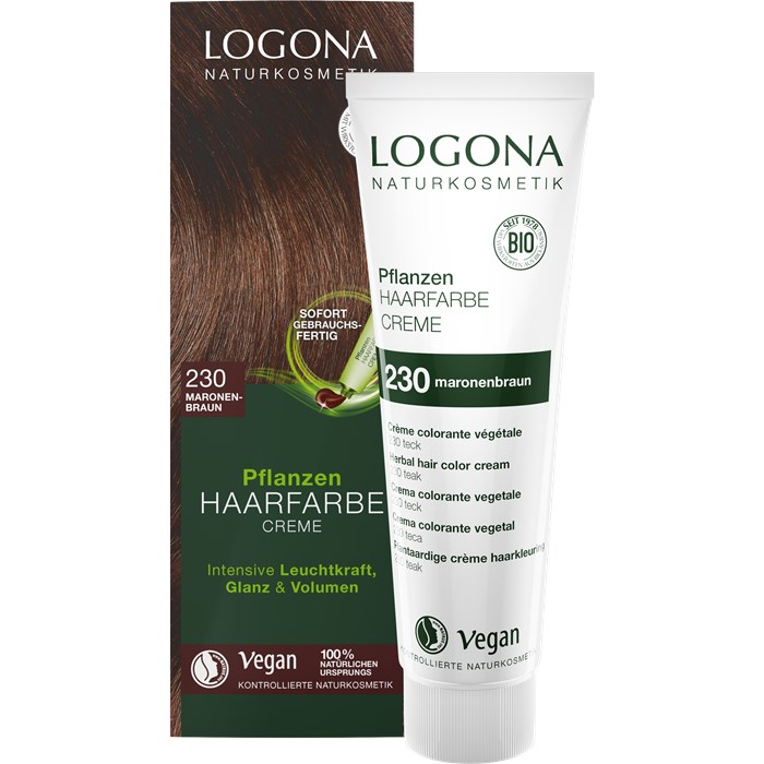 Pflanzen Haarfarbe Creme