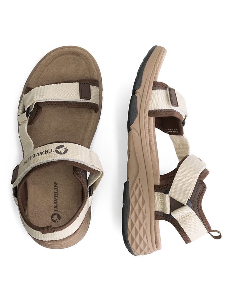 TRAVELIN' Leder-Trekkingsandalen 
