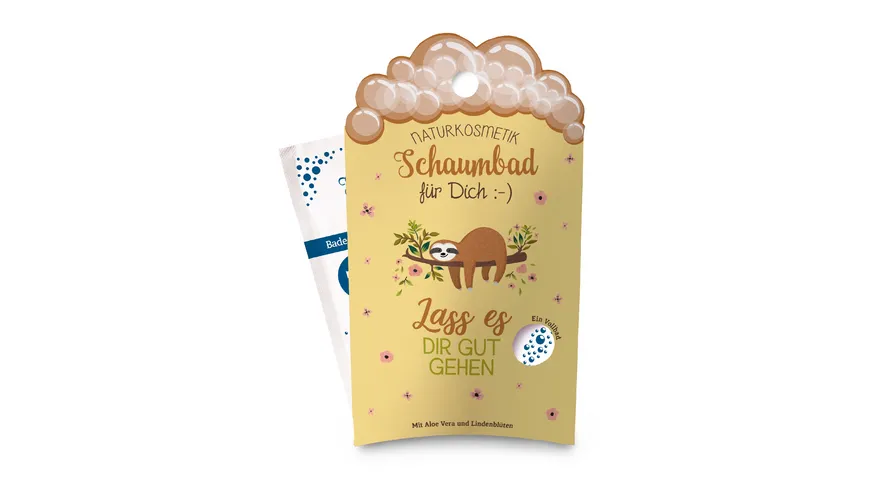 Geschenk für Dich Schaumbad Lass es dir gut gehen 40 ml