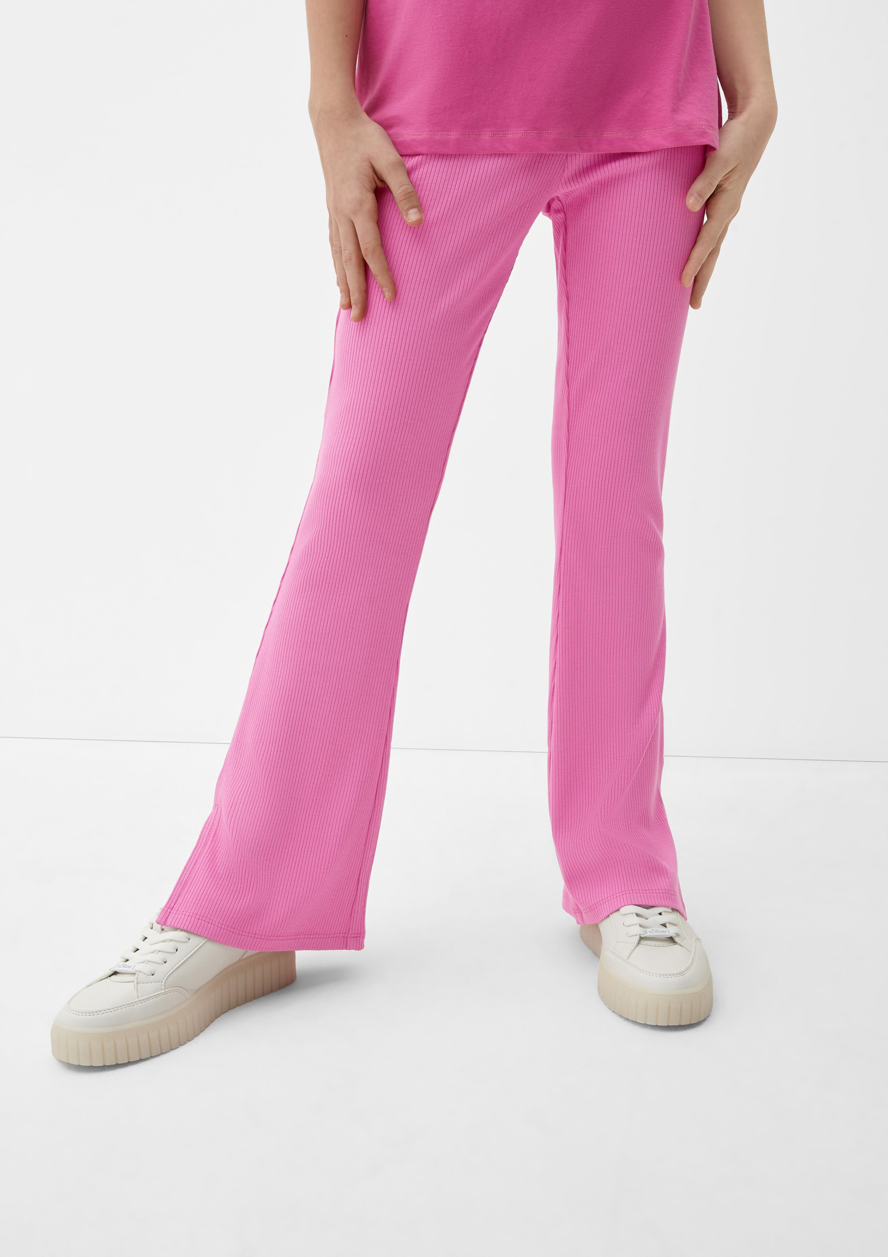 Loose: Leggings mit Rippstruktur  2124984-4451