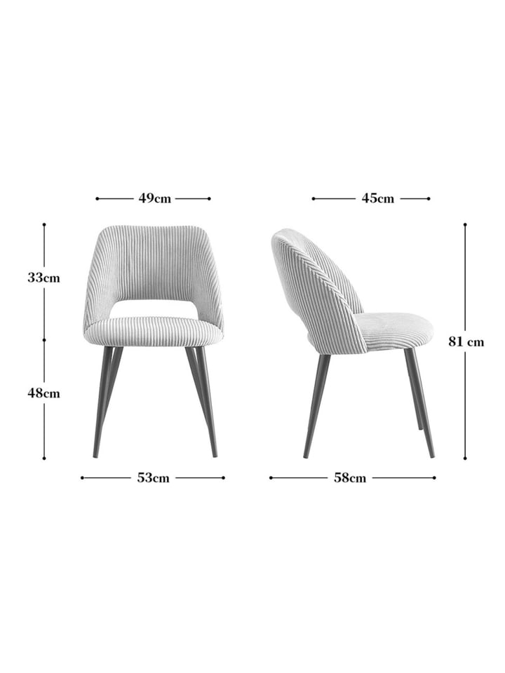 B&D Home 5-tlg. Set:Essgruppe Edda in Betonoptik günstig kaufen onesize