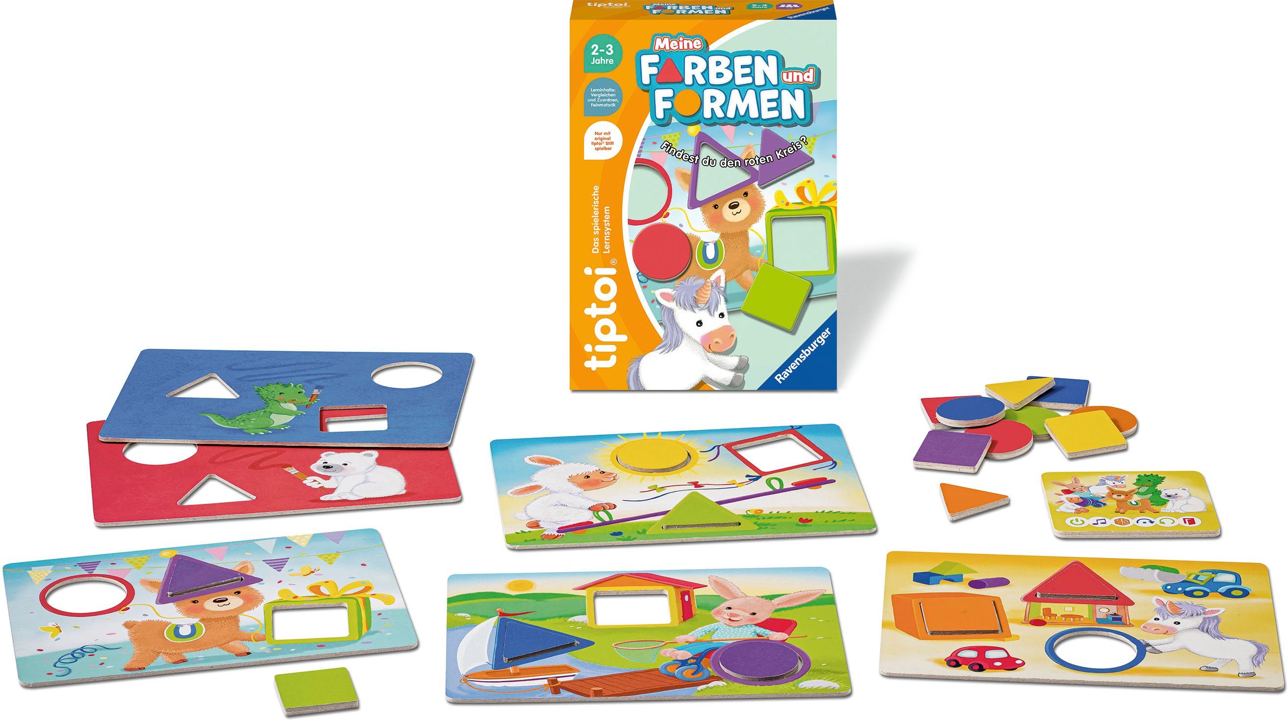 Ravensburger Spiel, tiptoi® Meine Farben und Formen, Made in Europe, FSC® - schützt Wald - weltweit