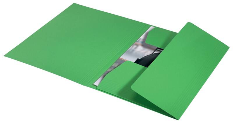 Leitz Recycle Dreiflügelmappe 3906 DIN A4 Klimaneutral Grün 100% Recycelter Karton