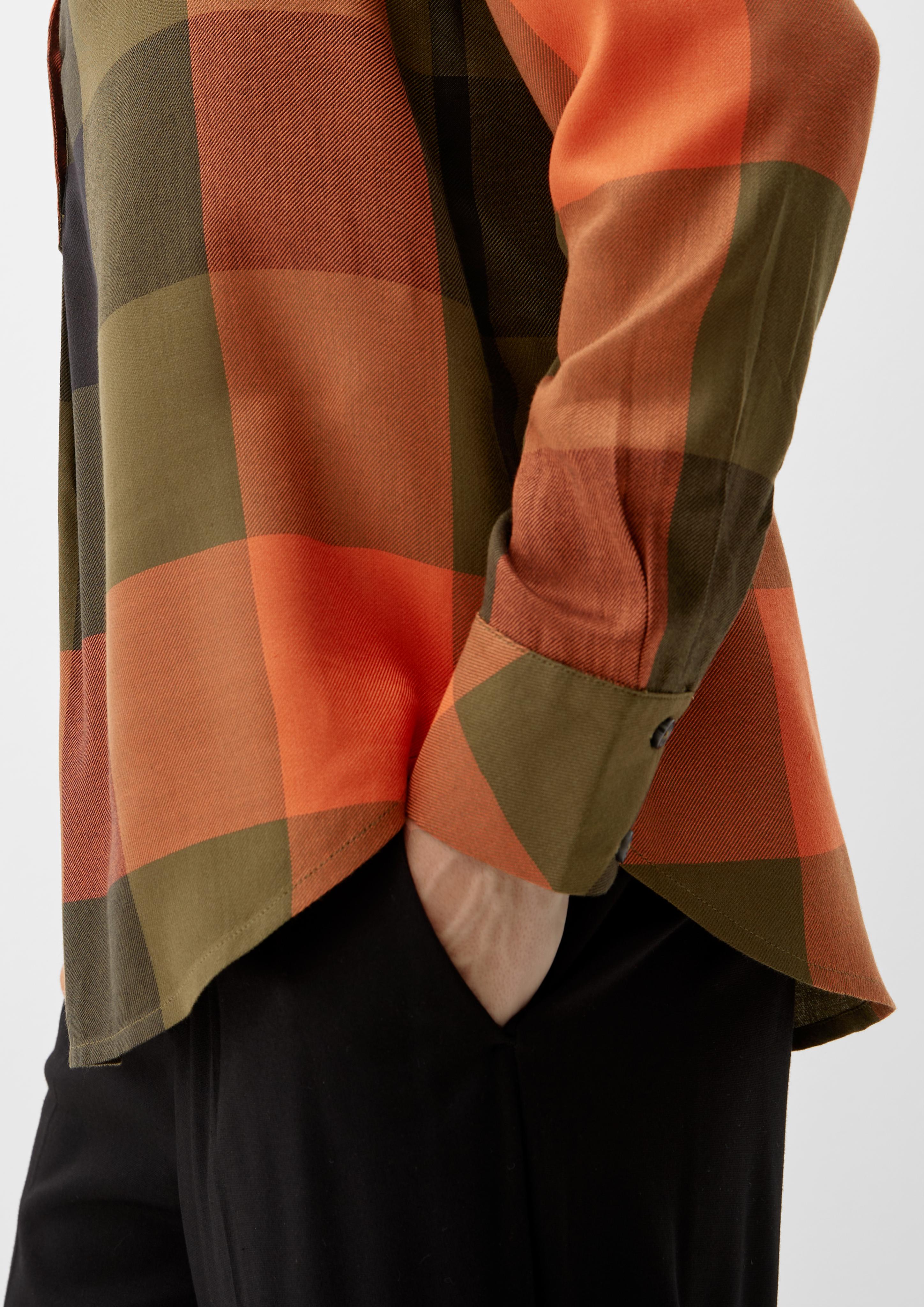 Bluse mit Karomuster  2120721-79N0