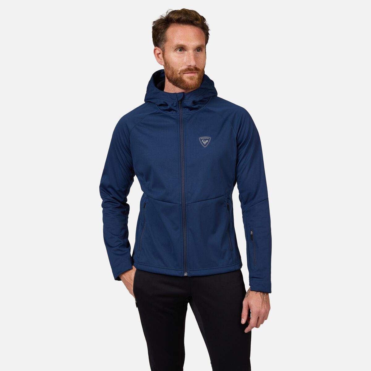 Softshell-Herrenkapuzenjacke Genetys