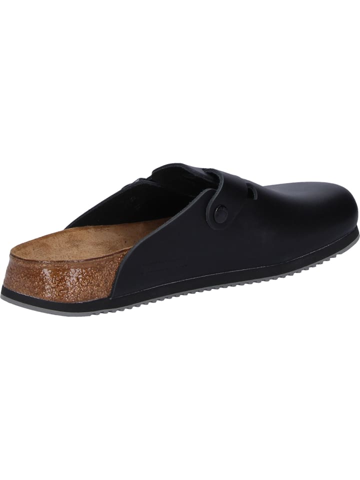 Birkenstock Pantoletten Boston SL in schwarz günstig kaufen