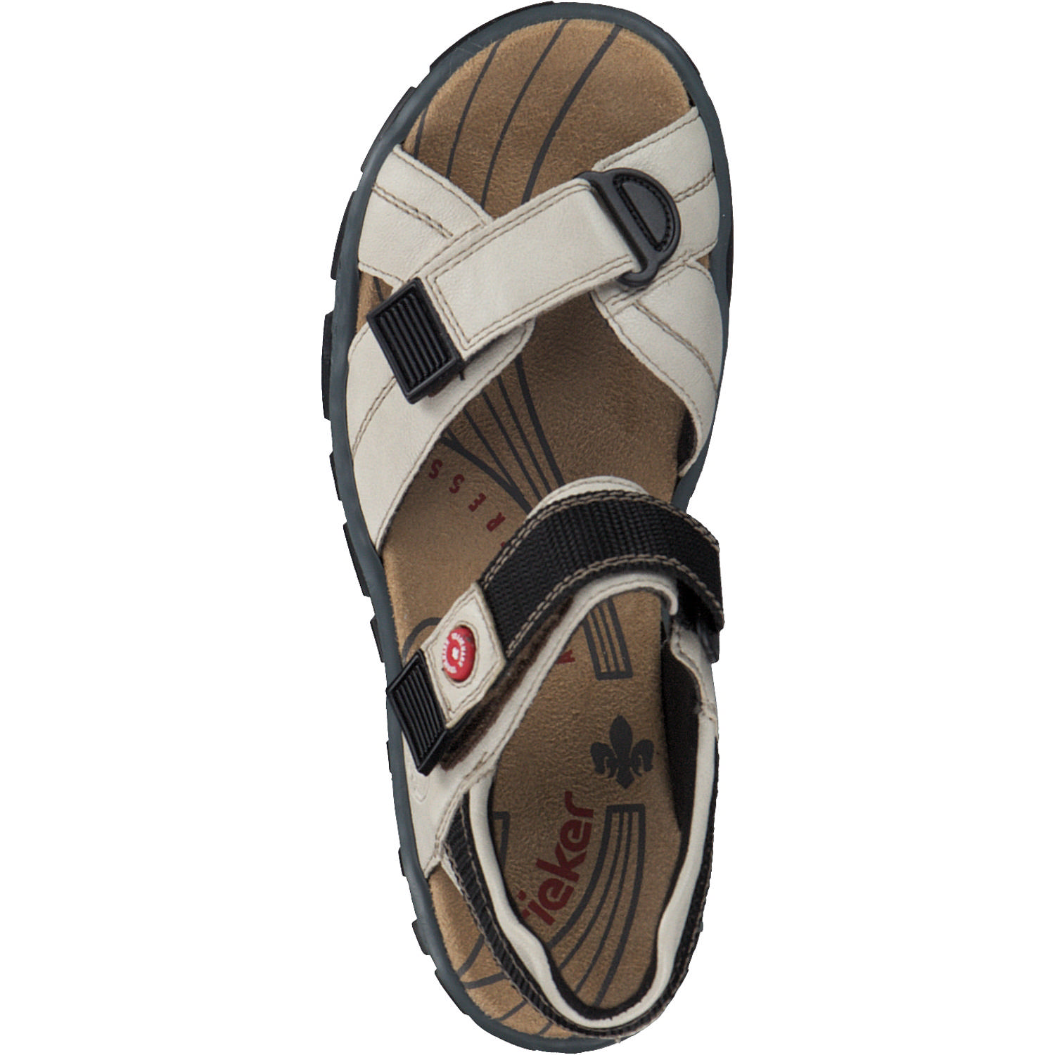 Rieker 68851, Sandalen, Damen, ivory