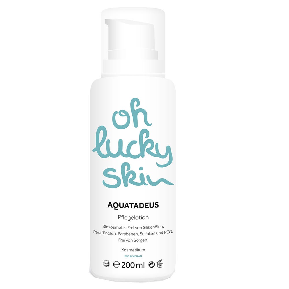 Aquatadeus Pflegelotion - oh lucky skin 200 ml