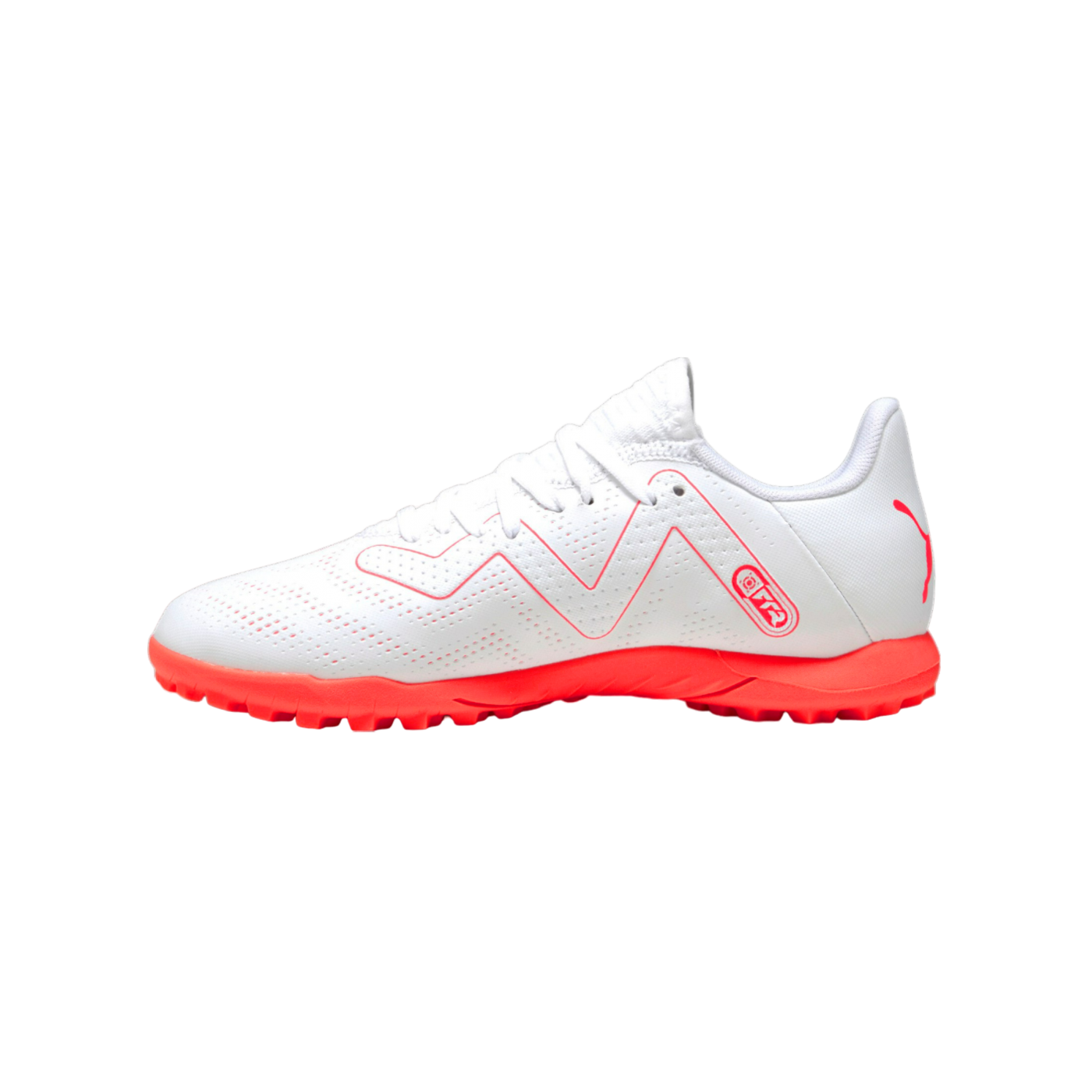 PUMA FUTURE Play TT Jr Kids Weiss Rot F01