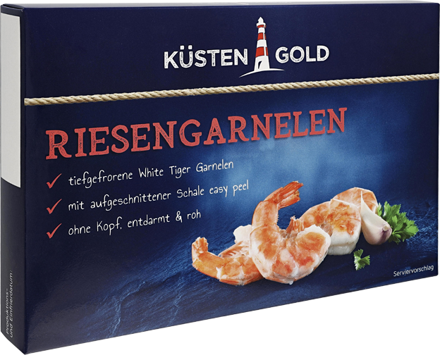 Küstengold Riesengarnelen 1315